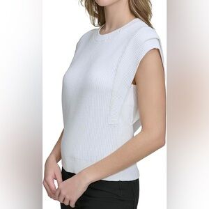 Calvin Klein White Knit Top